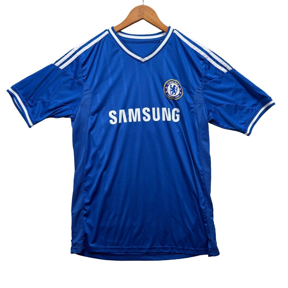 Chelsea London Home Football Shirt Jersey Adidas Roméo Lavia Soccer blue sz M